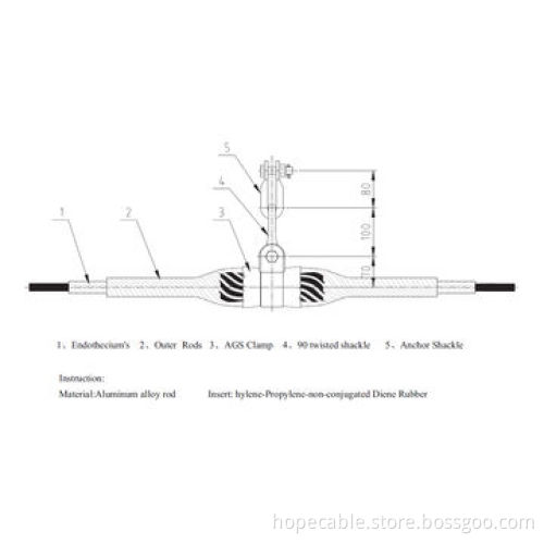 Suspension Clamp OPGW, Configure Model by Cable Diameter